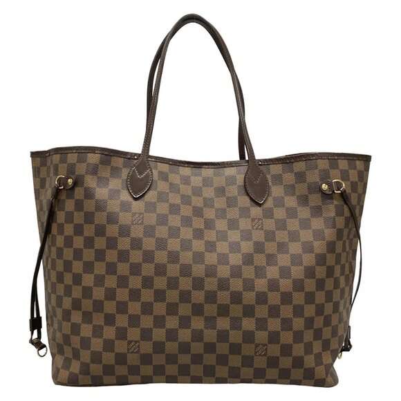 Auth LOUIS VUITTON Neverfull GM N51106 Ebene Damier - FL3068 Tote Bag - Picture 1 of 16